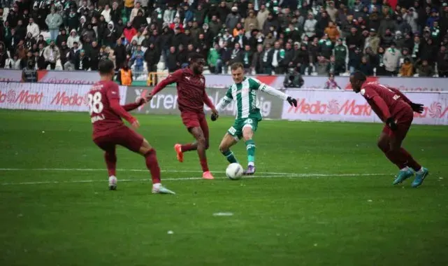 Trendyol Süper Lig: Konyaspor: 1 - Hatayspor: 1