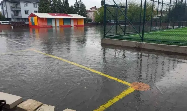 Ortaca'ya 24 saatte rekor yağış