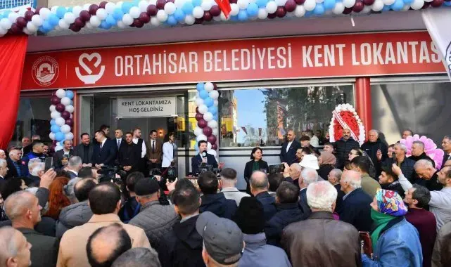 Trabzon'da ikinci kent lokantası İnönü mahallesinde açıldı