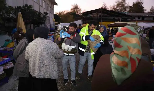 Pazar esnafının çorbası OBB'den