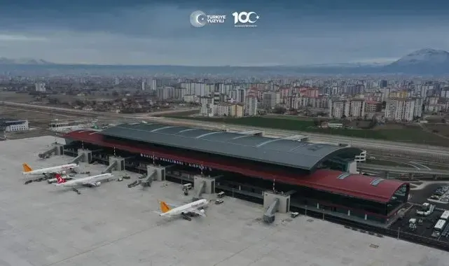 Kayseri Havalimanı'nda 10 ayda 2 milyon 208 bin kişiye hizmet verildi