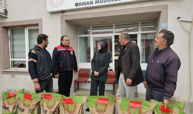 Çiftçilere hibe destekli buğday tohumu dağıtıldı