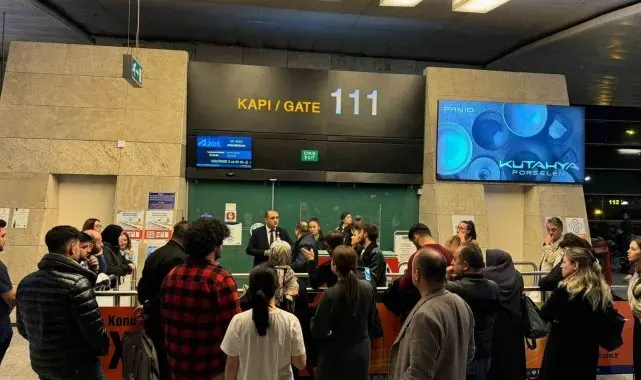 Ordu-Giresun uçuşunda rötar krizine yolcular tepki gösterdi