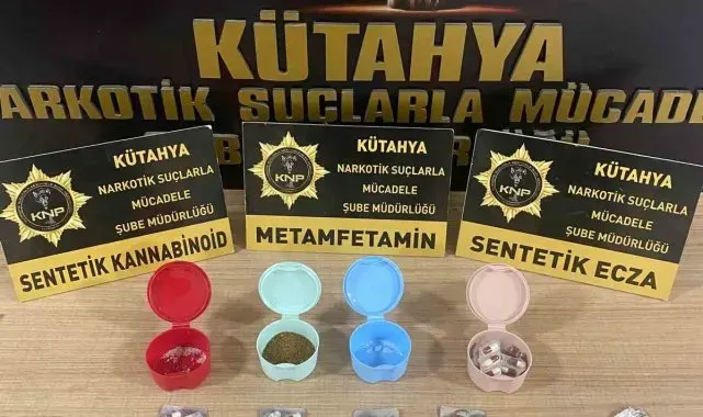 Kütahya'da uyuşturucu operasyonu: 8 tutuklama