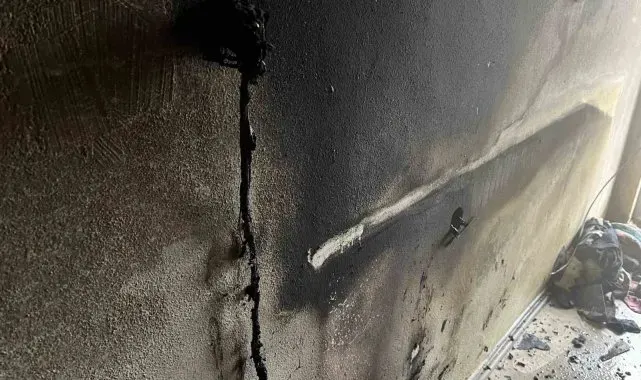 Televizyon evde yangına neden oldu