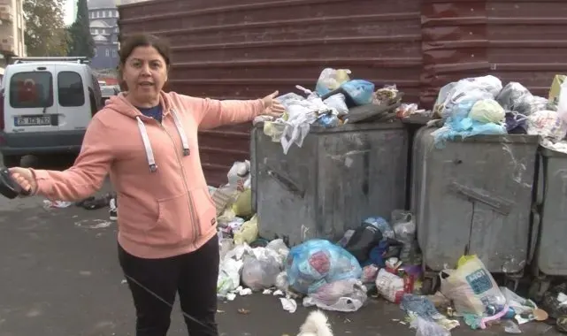 Buca'nın caddeleri çöp ve kokudan geçilmiyor
