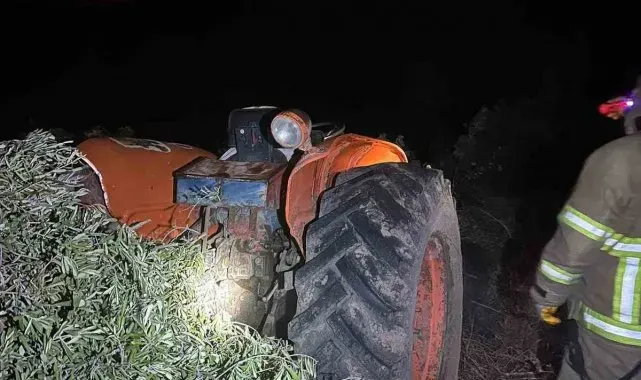 Bandırma'da traktör kazası: 1 ölü