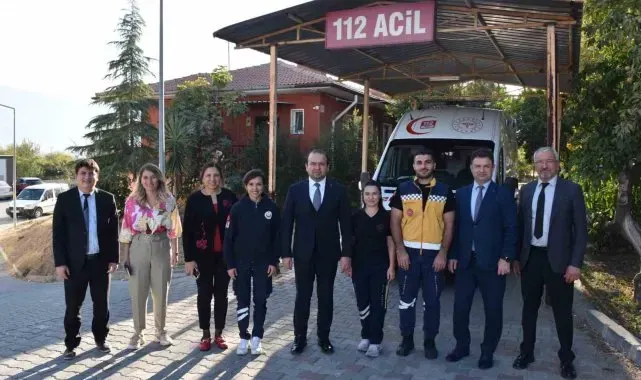 İl Müdürü Şenkul, Kuyucak'ta incelemelerde bulundu