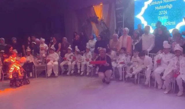 Sünnet ettirilen 76 çocuğun kınasını şehit annesi yaktı