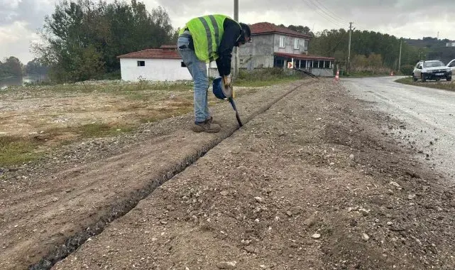 Sakarya'da 5G için yer altına fiber sistem