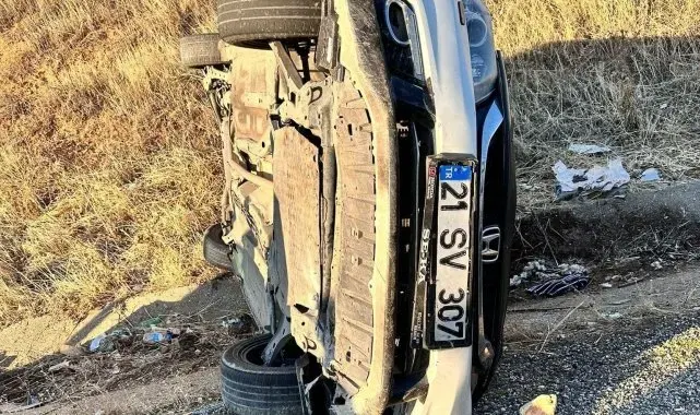 Diyarbakır'da trafik kazası: 5 yaralı