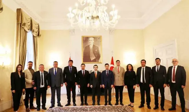 Başkan Aras'tan Londra'da önemli temaslar