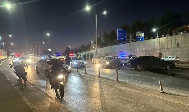 Adıyaman'da zincirleme trafik kazası: 1 yaralı