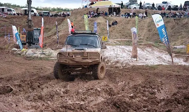 Çorum'da off-road heyecanı yaşandı