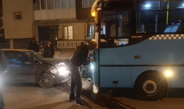 Erzurum'da trafik kazası: 1 yaralı
