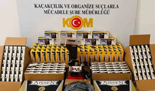 Samsun'da kaçak tütün mamulleri operasyonu