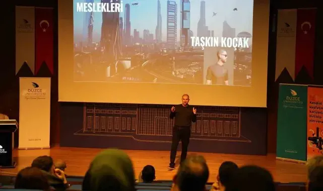 Düzce Üniversitesinde "Yapay Zekanın Yükselişi ve Geleceğin Meslekleri" programı