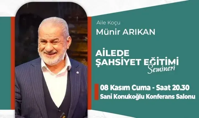 Aile okulunda bu hafta ''Ailede Şahsiyet Eğitimi" anlatılacak