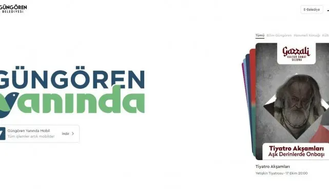 Güngören Belediyesi artık cebinde
