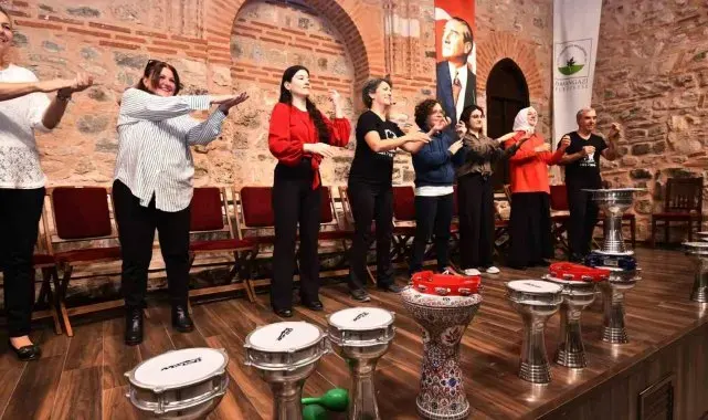 Ritim Atölyesi kursiyerleri sertifikalarını aldı