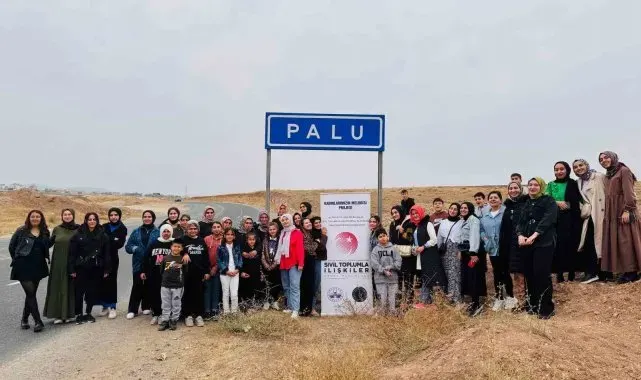 Kadınlar, Palu ilçesini gezdi
