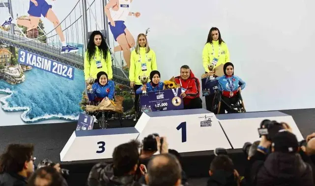 İstanbul Maratonu'na Bağcılarlı atletler damgasını vurdu