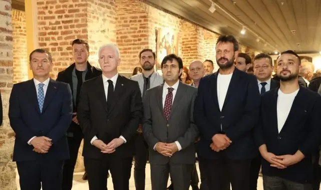 "Elisa Zonaro'nun İstanbul'u" sergisi Zeytinburnu'nda sanatseverlerle buluştu