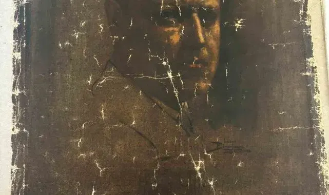 Ressam Lazar Binenbaum'a ait Benito Mussolini tablosu Türkiye'de satışa çıktı