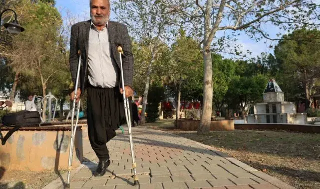 40 yıldır protez bacak hayaline kavuşmayı bekliyor
