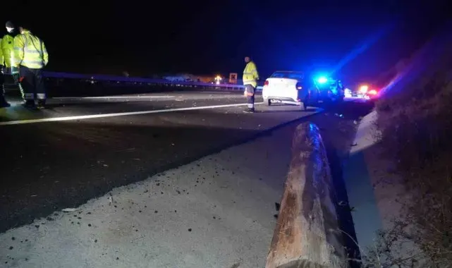 Balıkesir'de tomruk yüklü tır dehşet saçtı: 1 ölü, 9 yaralı