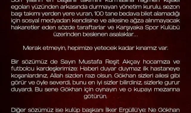 Nazım Torbaoğlu ve Tamer Ustaoğlu'ndan camiaya sert mesaj!