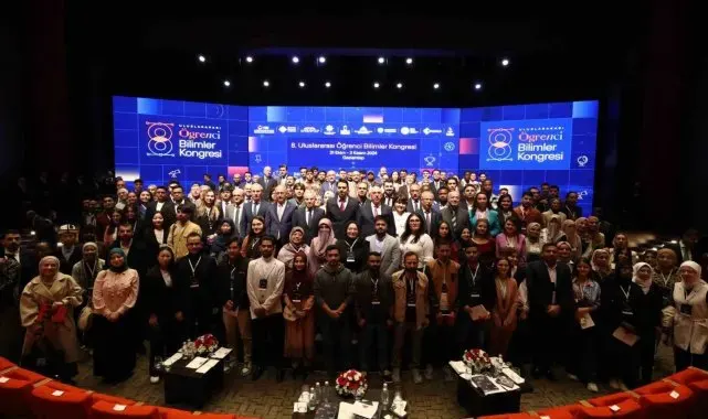 8. Uluslararası Öğrenci Bilimler Kongresi başladı