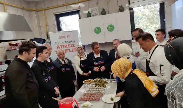 Esenler'de "Atıksız Tarifler" kitabının lansmanı düzenlendi