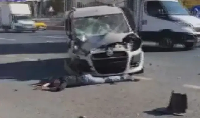 Ankara'da otomobil aydınlatma direğine çarptı: 1 yaralı