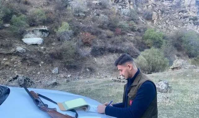 Van'da kaçak avlanan şahsa 11 bin 548 lira ceza