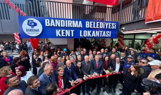 Bandırma Belediyesi 2'nci kent lokantasını hizmete açtı