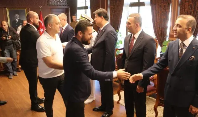 Fethiye Kaymakamı Ertaş tebrikleri kabul etti