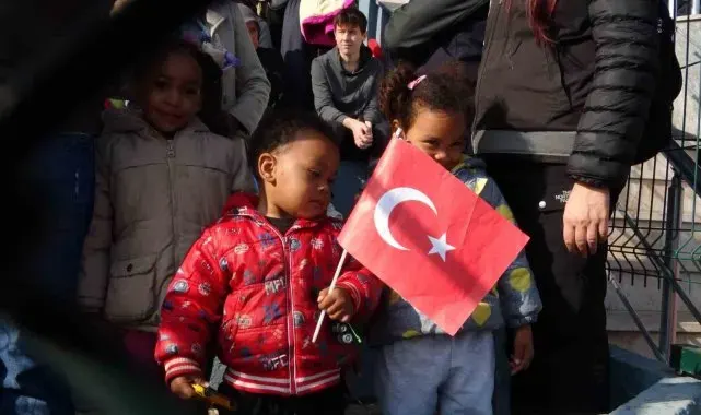 Bartın'da 29 Ekim kutlamalarında renkli görüntüler