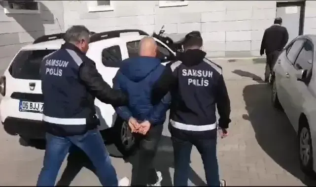 Samsun'da 23,5 yıl hapis cezası ile aranan firari yakalandı