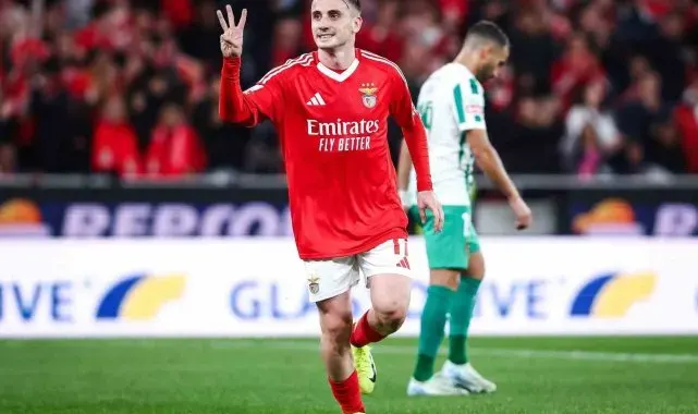 Kerem Aktürkoğlu'ndan ilk 45 dakikada hat-trick