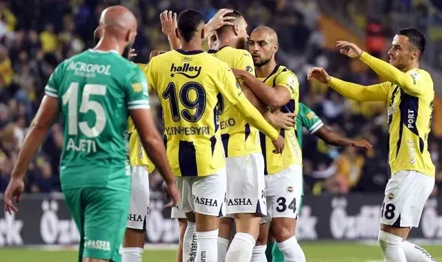 Trendyol Süper Lig: Fenerbahçe: 2 - Bodrum FK: 0