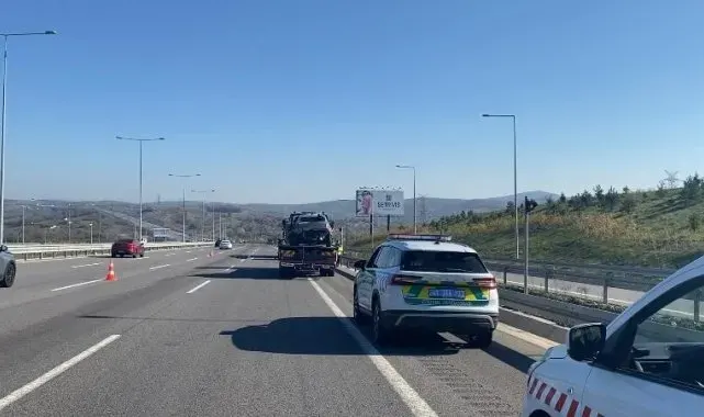 Kuzey Marmara Otoyolu'nda otomobiller çarpıştı: 5 yaralı