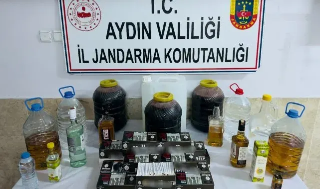 Kaçak ürettiği alkolleri satan şüpheli yakalandı