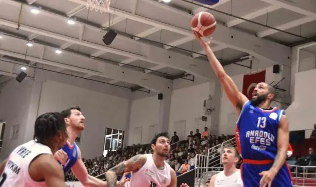 Basketbol Süper Ligi: Aliağa Petkimspor: 79 - A. Efes: 85
