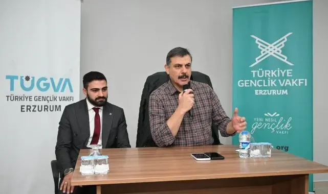 Erzurum Valisi Çiftçi, 'Velhasıl sohbetler' e katıldı