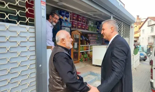 Başkan Sezer vatandaşları çalışmalar hakkında bilgilendirdi