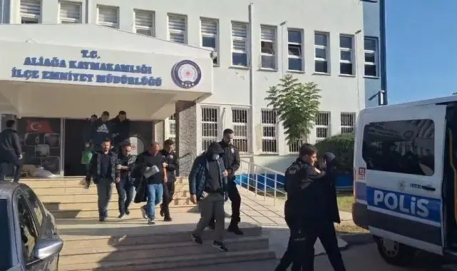 İzmir Aliağa Limanı'ndaki rüşvet operasyonunda 23 tutuklama