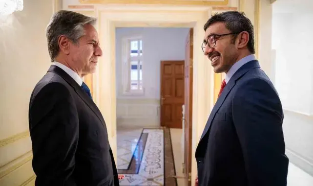 ABD Dışişleri Bakanı Blinken, BAE'li mevkidaşı Al Nahyan ile "Gazze"yi görüştü