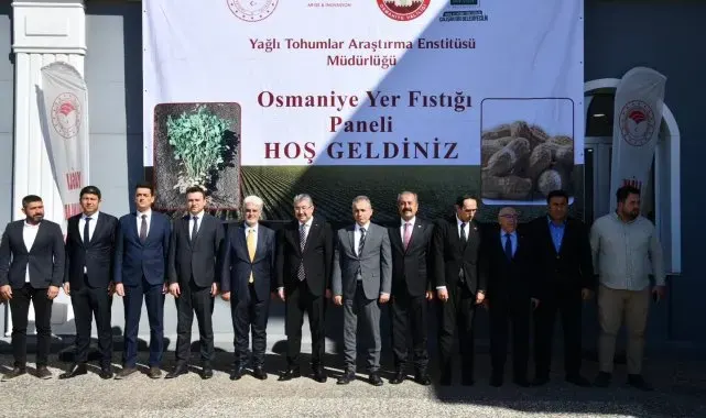 Osmaniye'de yerfıstığı paneli düzenlendi