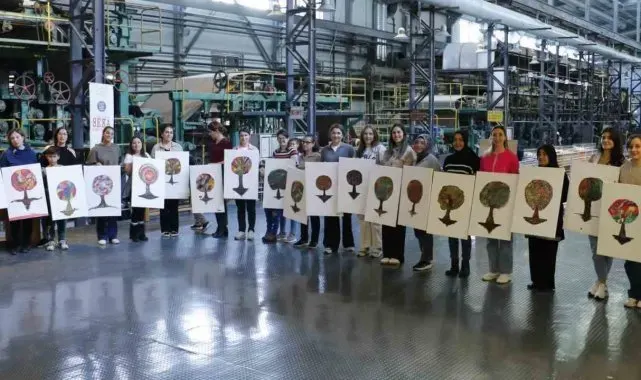 Sanat dolu bir gün geçirdiler